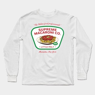 Supreme Macaroni Co Long Sleeve T-Shirt